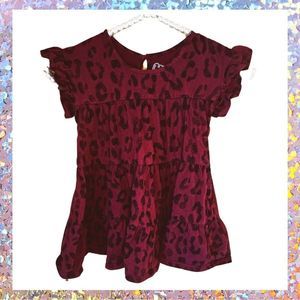 Art Class Footprint Girls Dress